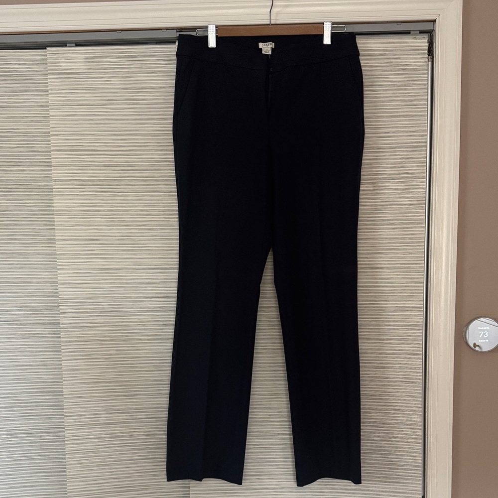 J. Crew Women's Classic navy Straight Leg Pants